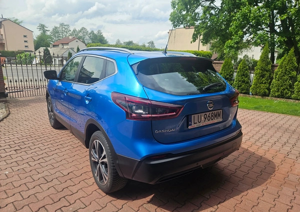 Nissan Qashqai cena 88500 przebieg: 55528, rok produkcji 2021 z Lublin małe 326